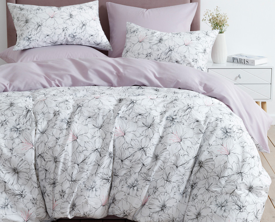 Комплект постельного белья | Твил-сатин | Сайлид-текстиль