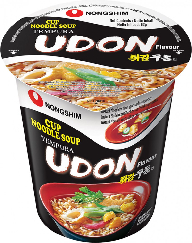 Лапша быстрого приготовления «Tempura Udon. Удон темпура» | Nongshim