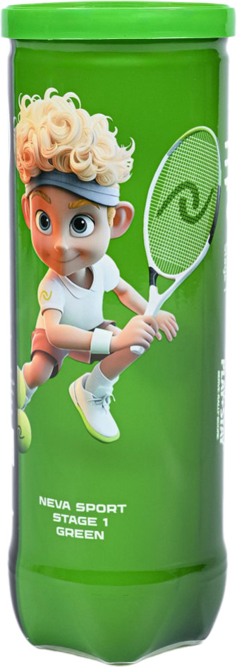 Набор мячей для большого тенниса детских «NS» | Neva Sport