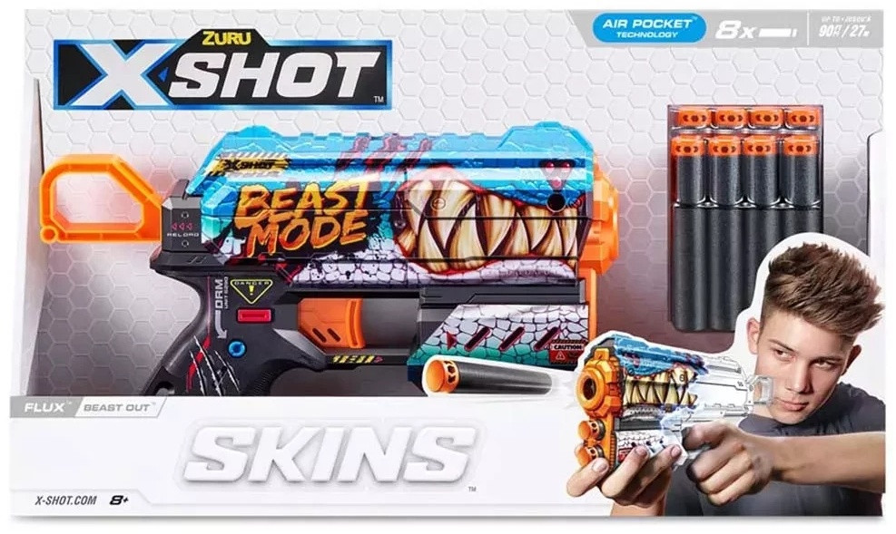 Бластер «X-Shot Flux Beast Out» | Zuru