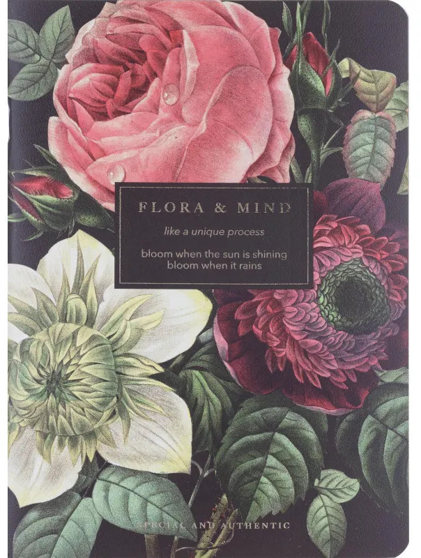 Тетрадь общая «Flora» | Be Smart