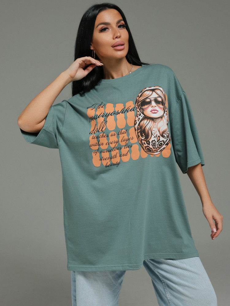 Футболка женская «Амина» | Lovetex.store