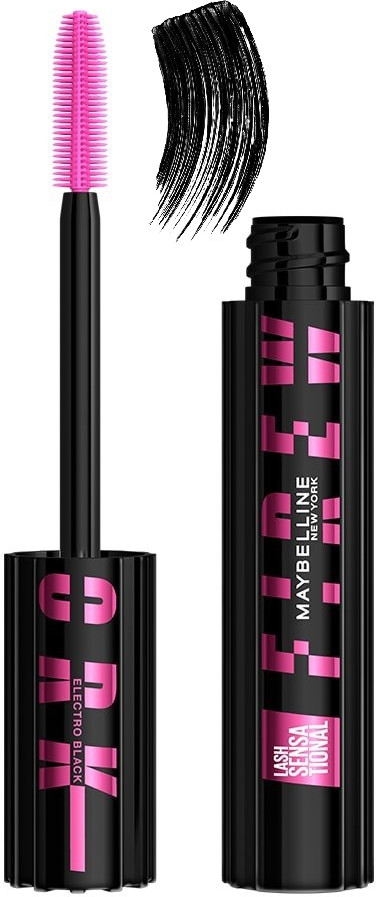 Тушь для ресниц «Lash Sensational Firework», оттенок Elektro black | Paradise | Maybelline New York