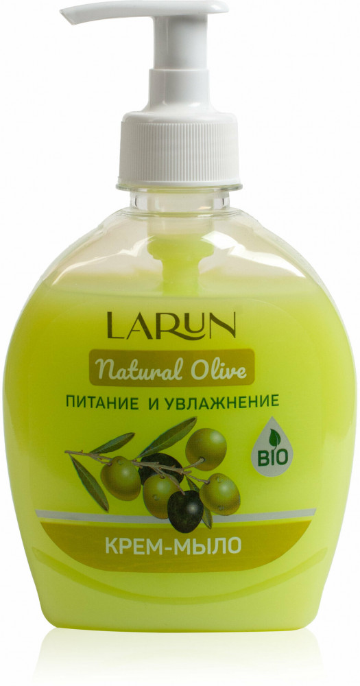 Крем-мыло жидкое Natural Olive «Питание и увлажнение» | Larun