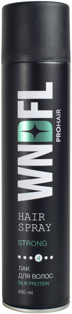 Лак для волос сильной фиксации с протеинами шелка «Hair Spray Silk Protein Strong» | WNDFL