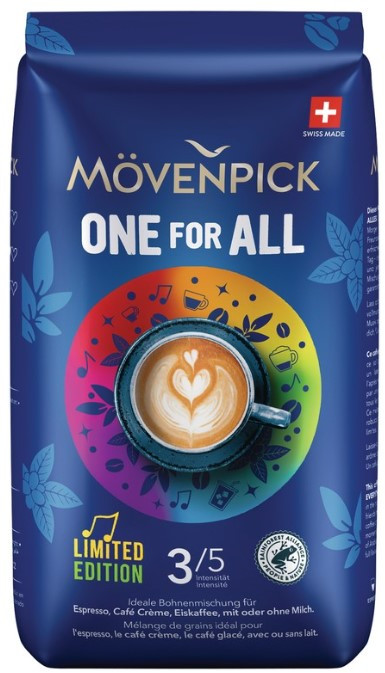 Кофе зерновой «One for All» | Movenpick