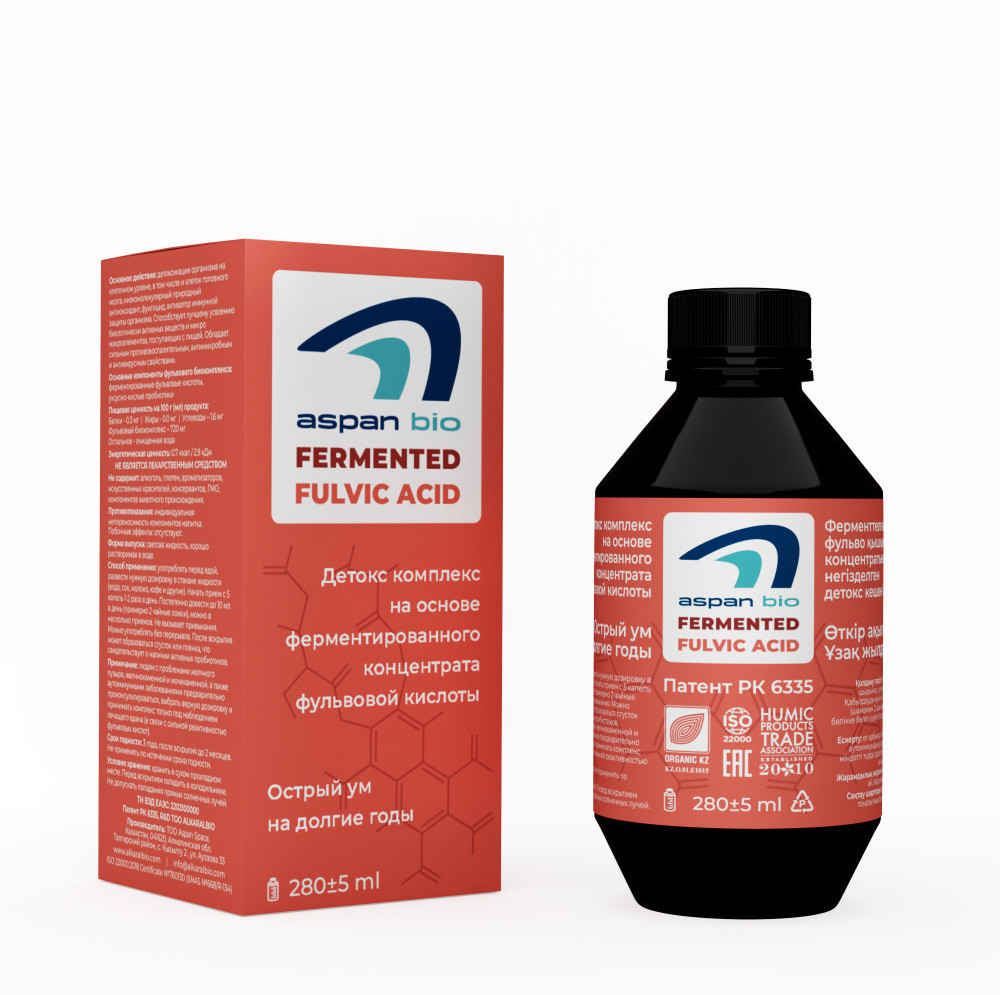 Детокс-комплекс «Fermented Fulvic Acid» | Aspan bio