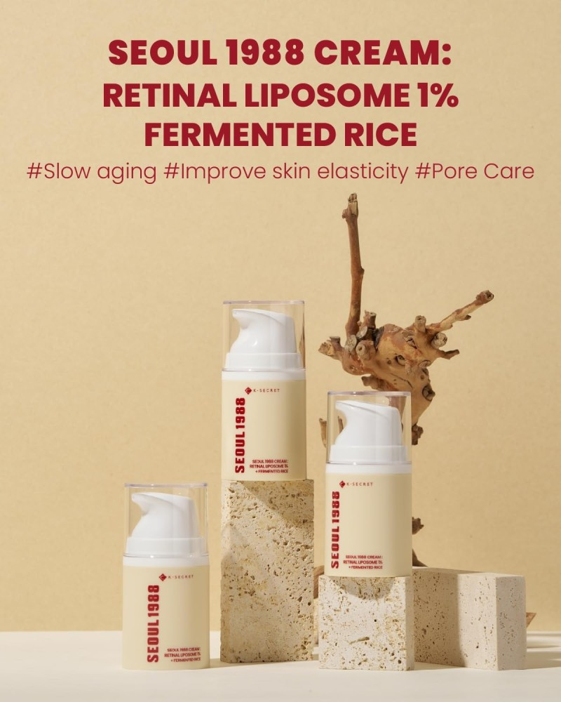 Антивозрастной крем «Retinal Liposome 1% + Fermented Rice» | K-Secret