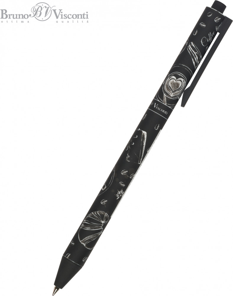 Ручка шариковая автоматическая ArtClick «Caffè nero. Time» | Bruno Visconti