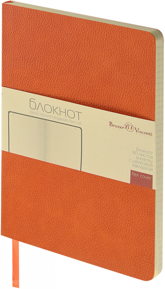 Бизнес-блокнот «Megapolis Loft Flex» | Bruno Visconti