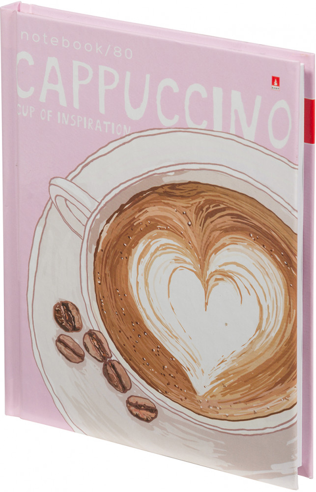 Блокнот «Счастье в кофе. Cappuccino» | Альт