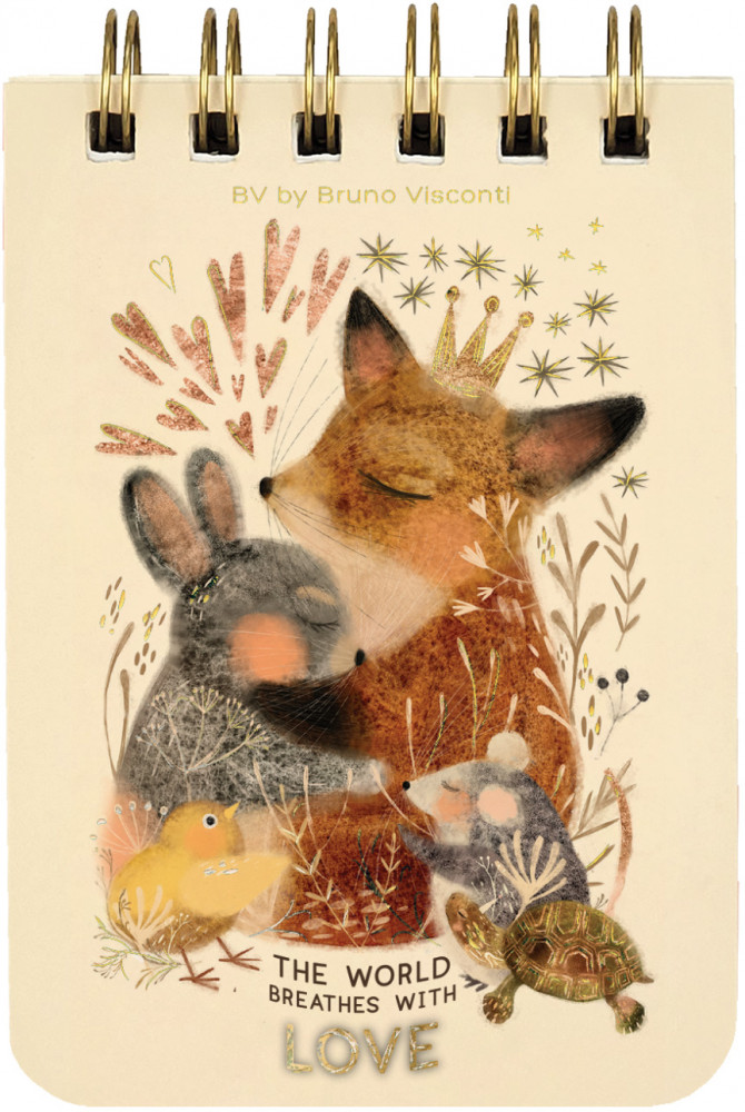 Блокнот «Love Me. Любовь, как она есть» | Bruno Visconti