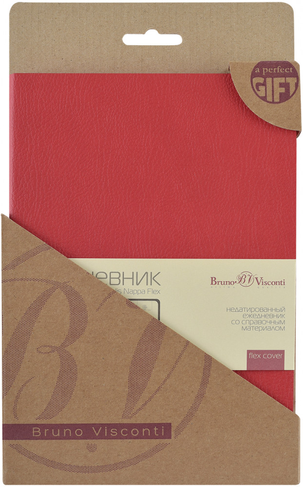 Ежедневник «Megapolis nappa color flex» | Bruno Visconti