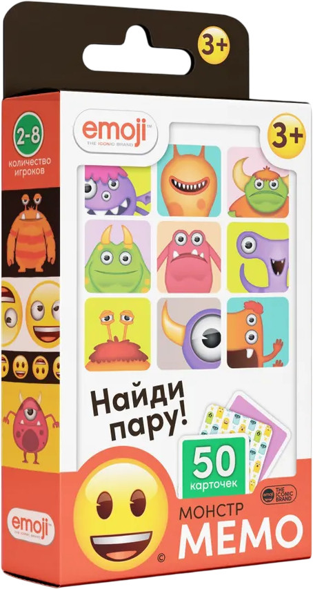 Игра настольная «Мемо. Монстр» | Мемо | Премьера Паблишинг