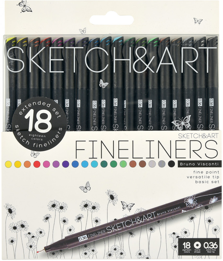 Набор ручек «Black Edition» | Bruno Visconti