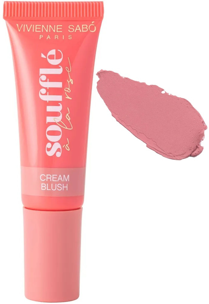 Румяна для лица «Souffle a la rose», оттенок 01 Нежно-розовый | Vivienne Sabo