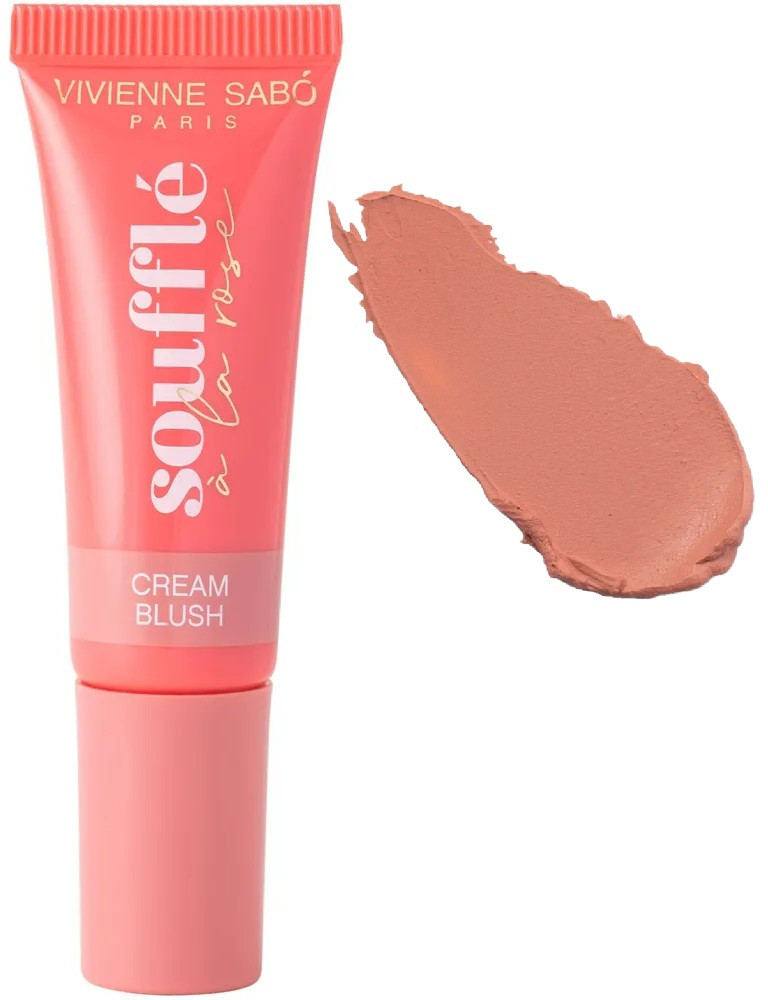 Румяна для лица «Souffle a la rose», оттенок 02 Персиковый | Vivienne Sabo