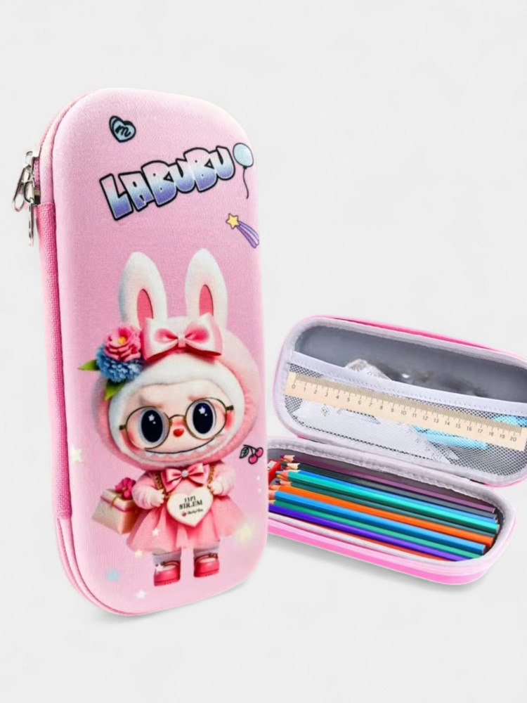 Пенал с 3Д эффектом «Лабубу»