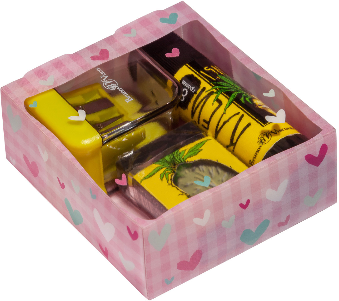 Набор подарочный канцелярский «Fresh and fruity. Ананас» | Bruno Visconti