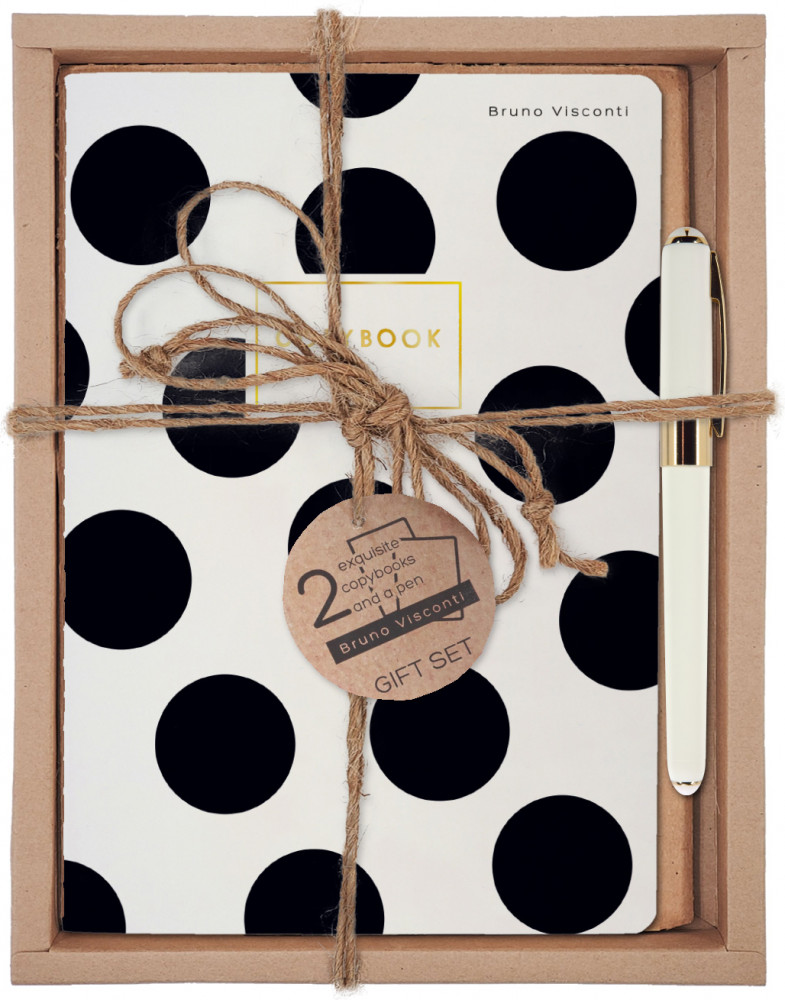 Набор подарочный «Black polka dot» | Bruno Visconti