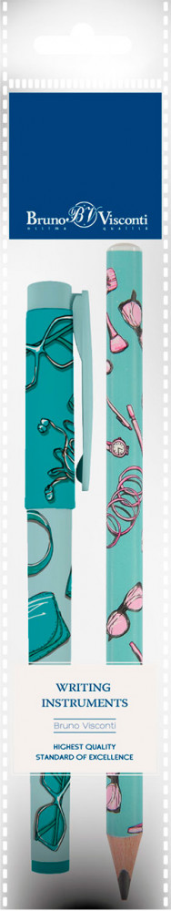 Набор «Freshwrite. HappyGraphix Jumbo. Life style. Mint dream» | Bruno Visconti