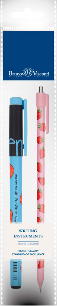 Набор «Funwrite. MagicGraphix. Ягоды. Графика. Клубника» | Bruno Visconti