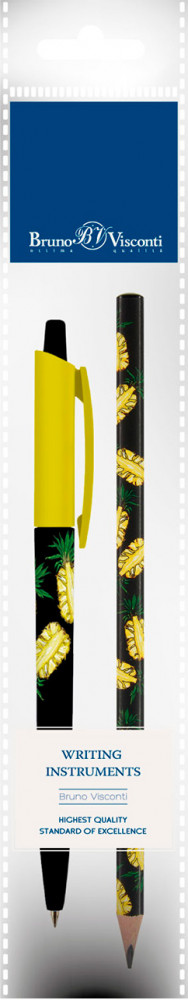Набор «Happyclick. HappyGraphix. Fresh and fruity. Ананас» | Bruno Visconti
