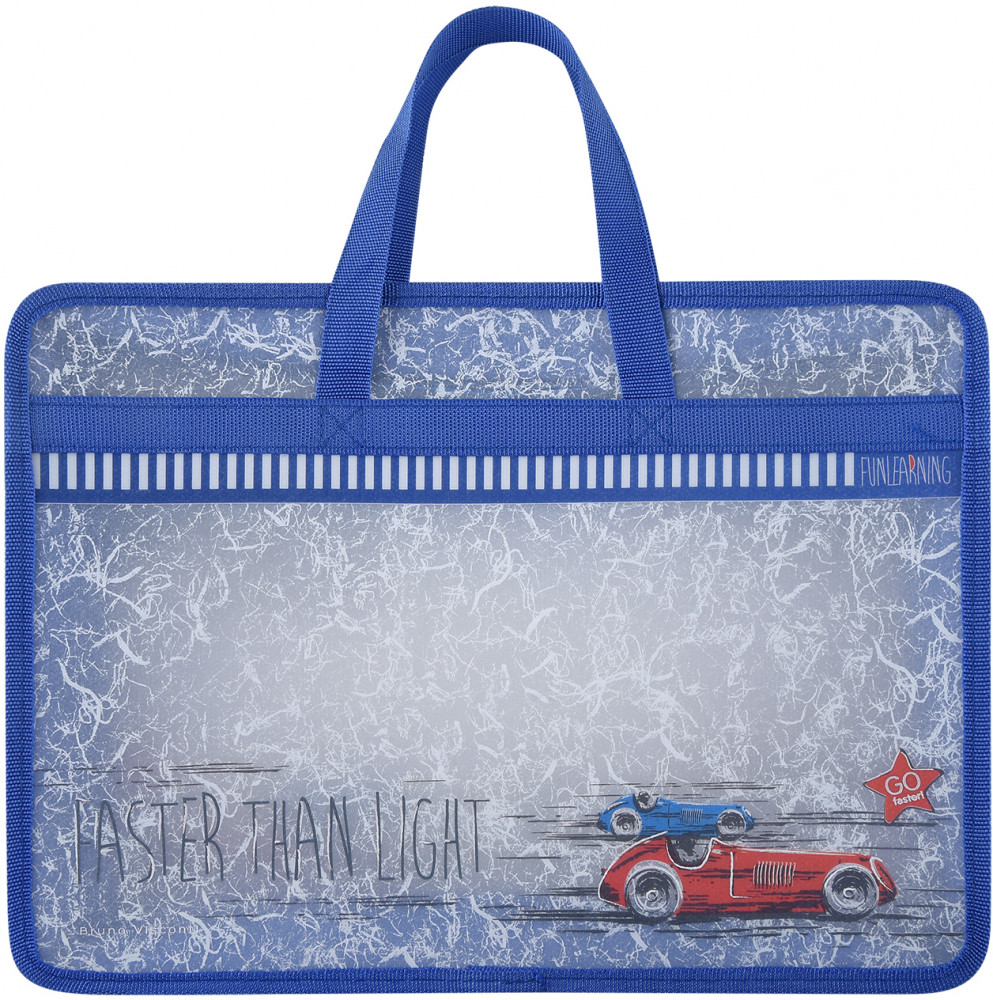 Папка-портфель на молнии «Cars» | Bruno Visconti