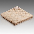 Одеяло «Василиса» (1,5-спальное, шерсть мериноса, 140 см х 205 см, чехол: тик), цвет в ассортименте