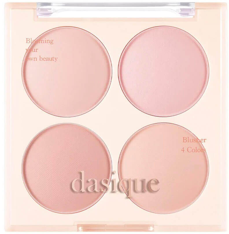 Палетка румян для лица «Blending Mood Cheek», оттенок 09 Almond Vanilla | Dasique