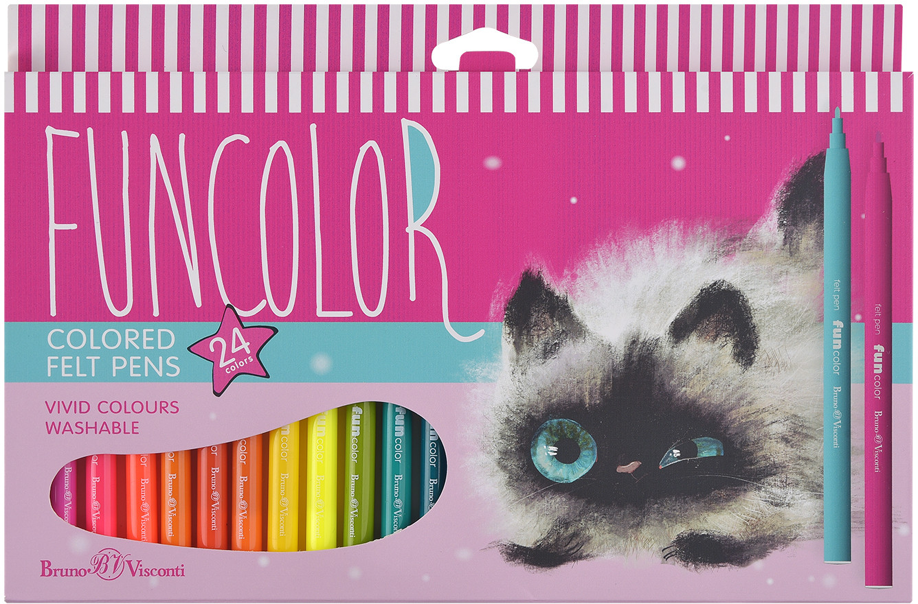 Набор фломастеров «FunColor» | Bruno Visconti
