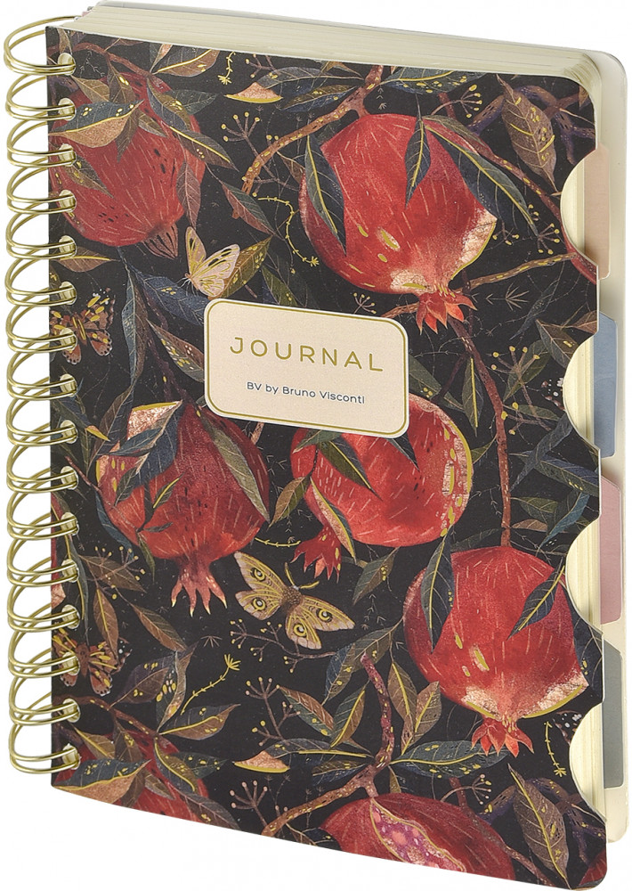 Книжка записная «Art Journal. Flora. Гранат» | Bruno Visconti