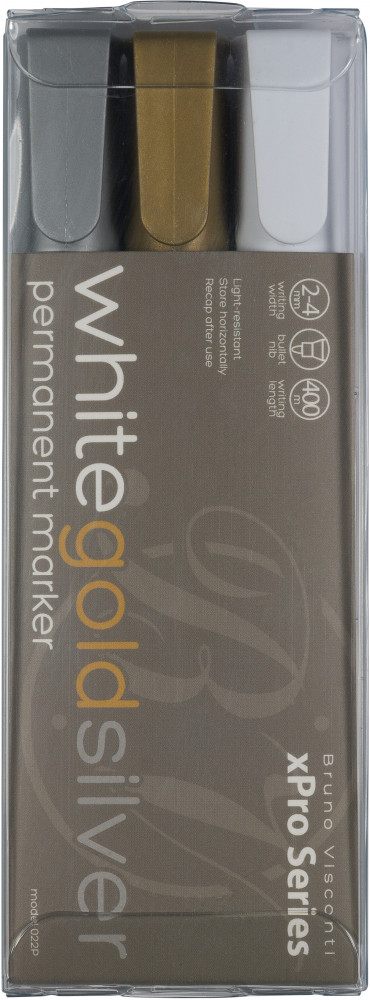 Набор маркеров перманентных «xPro» | Bruno Visconti