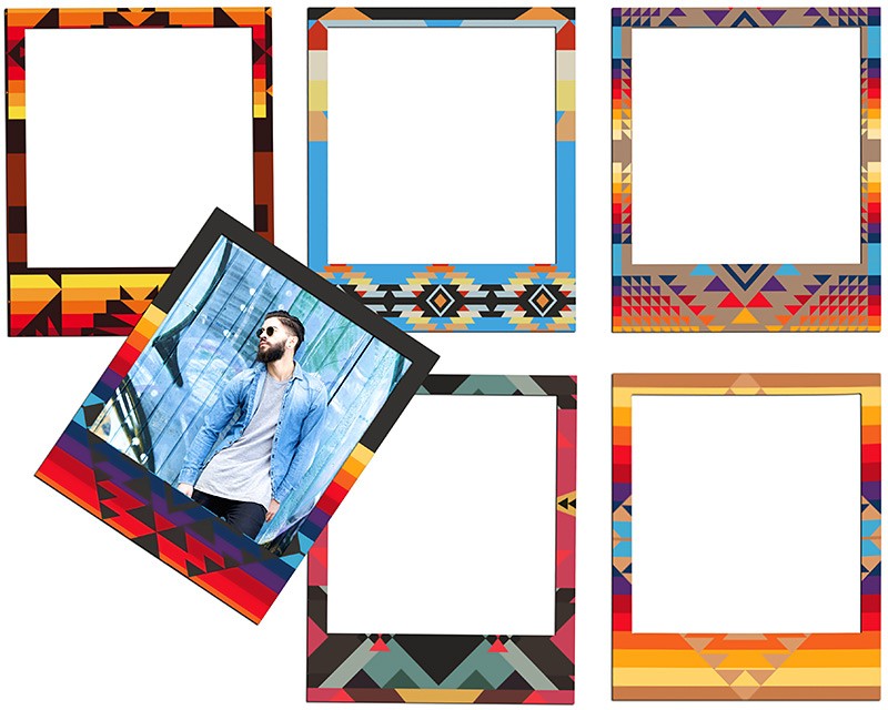 Магнитные фоторамки «Нейтив» (6 штук) | Polarprint | Doiy