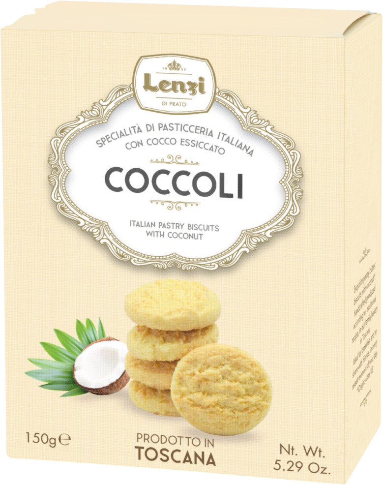 Печенье со вкусом кокоса «Coccoli» | Lenzi