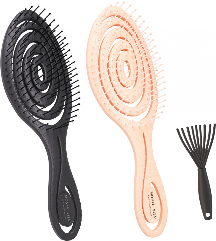 Набор расчесок для волос массажных | Monte Vita