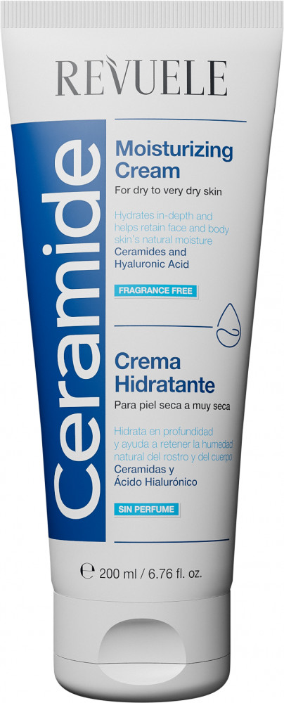 Крем для лица и тела увлажняющий с церамидами «Moisturizing Cream» | Ceramide | Revuele