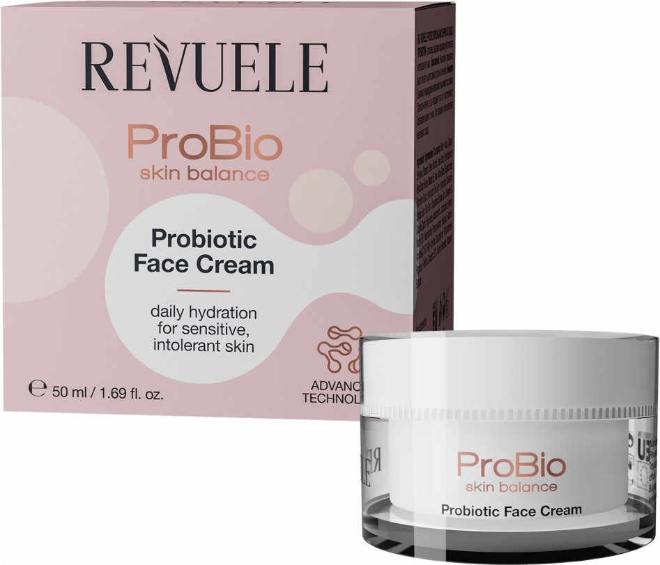 Крем для лица с пробиотиком «Probiotic Face Cream» | ProBio Skin Balance | Revuele