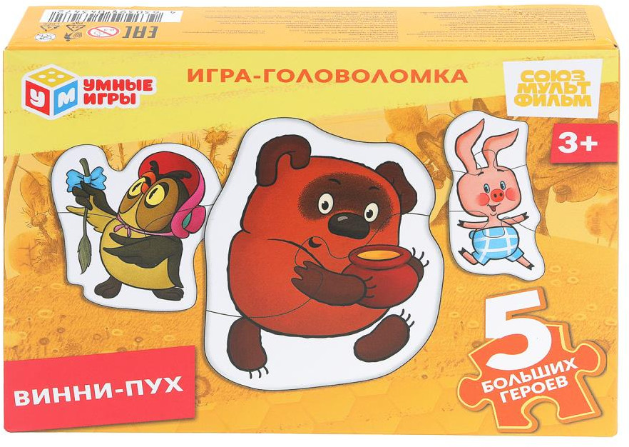 Пазл «Союзмультфильм. Винни-Пух» | Союзмультфильм | Умные игры