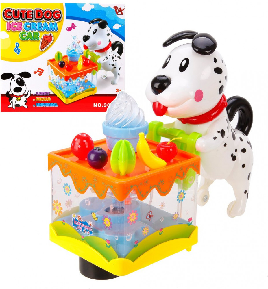 Игрушка со светозвуковыми функциями «Собачка с тортом» | Наша игрушка