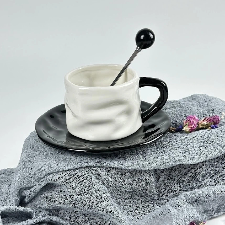 Чайная пара с ложкой | Lenardi