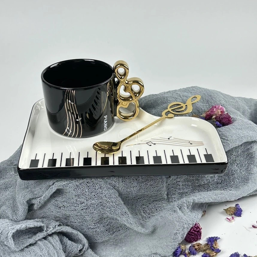 Чайная пара с ложкой | Lenardi