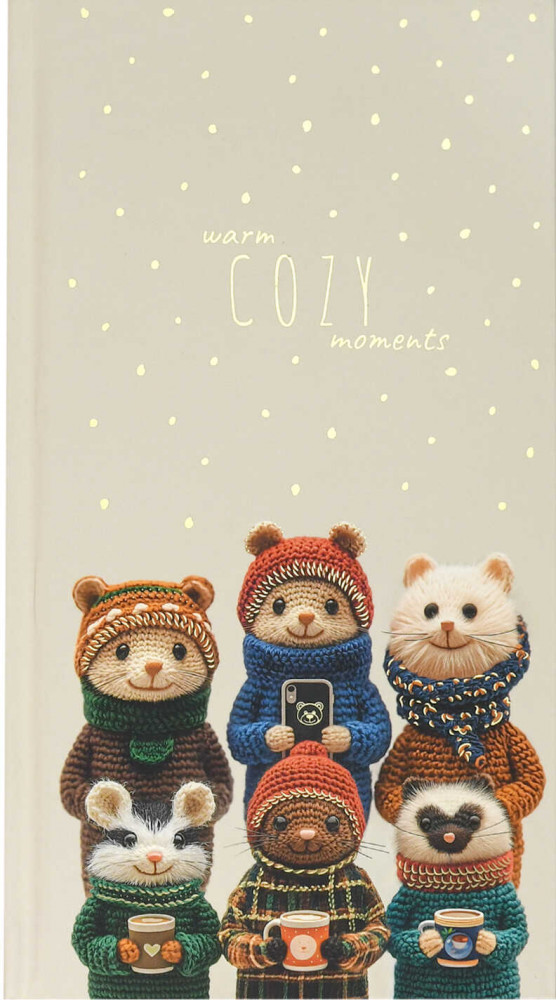 Книжка записная | Вязаные звери | Феникс +