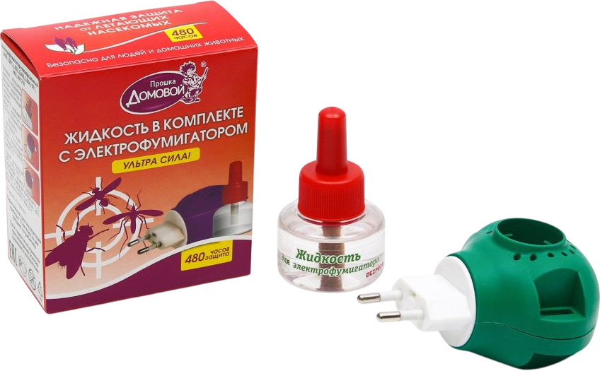 Электрофумигатор с жидкостью от комаров «Ультра сила!»