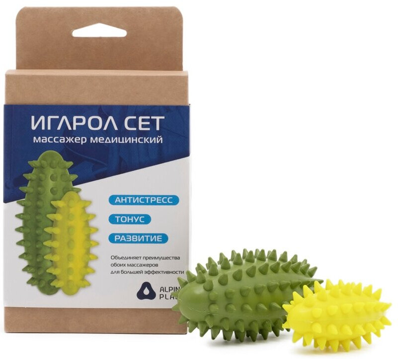 Набор массажеров медицинских «Иглрол Сет» | Альпина Пласт