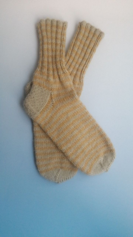 Носки мужские ручной вязки