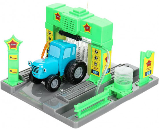 Набор фигурок «Синий Трактор. Автомойка»