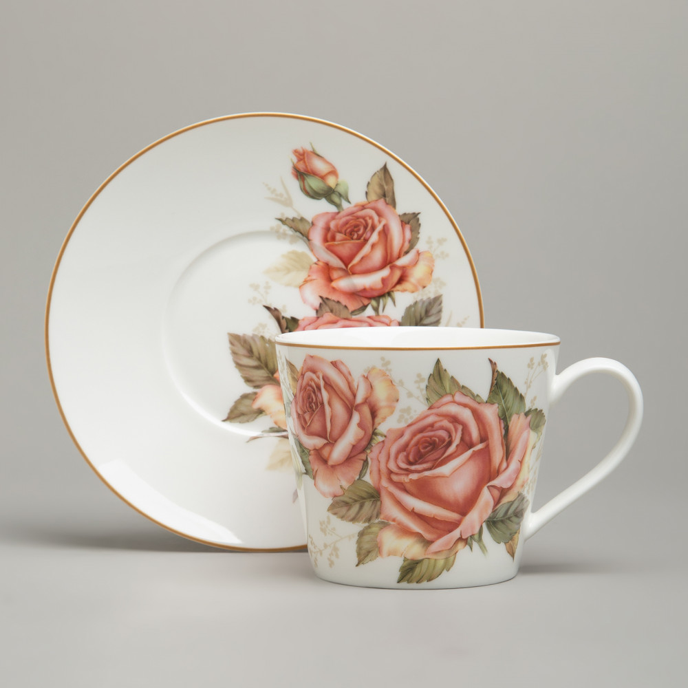 Чайная пара «Корейская роза» | Корейская роза | Lefard