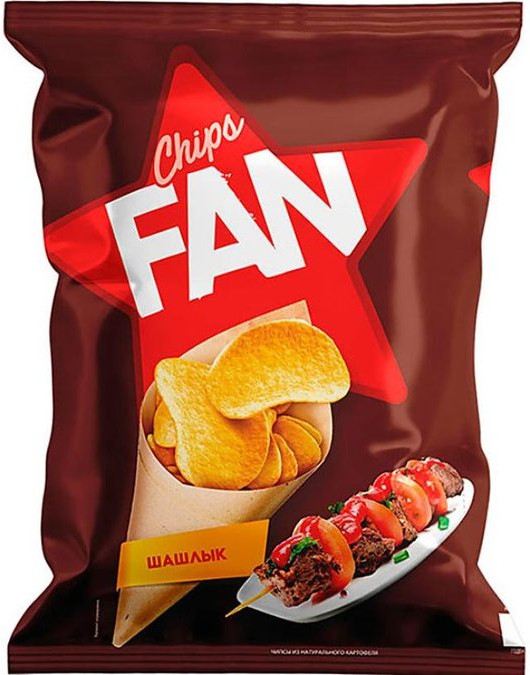 Чипсы картофельные со вкусом | Fan