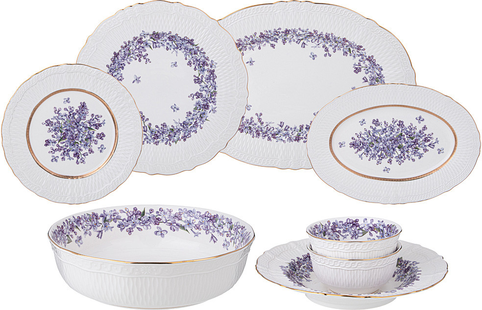 Столовый набор «Lilac» | Сирень | Lefard